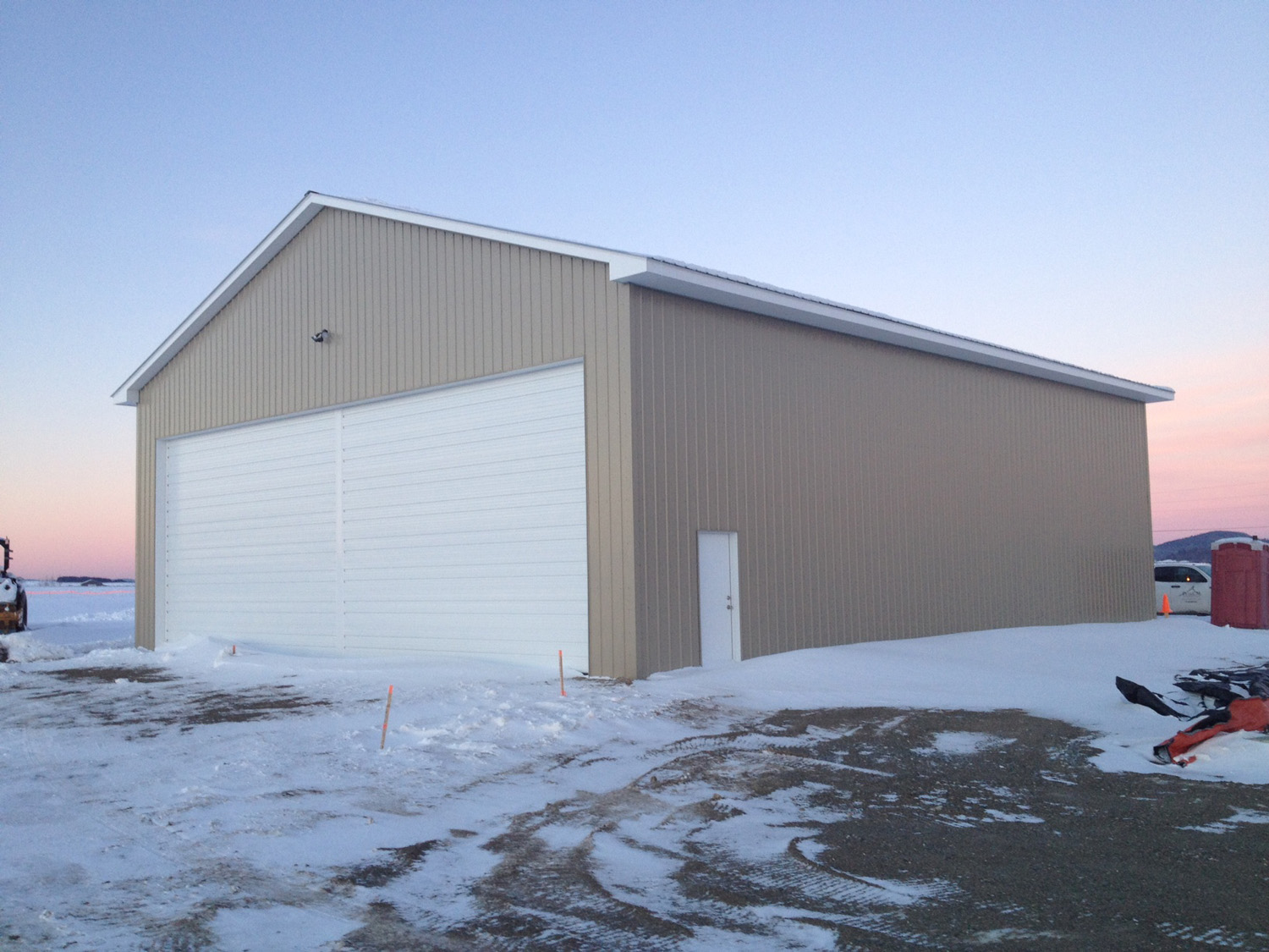 Newport Airport Hangar
